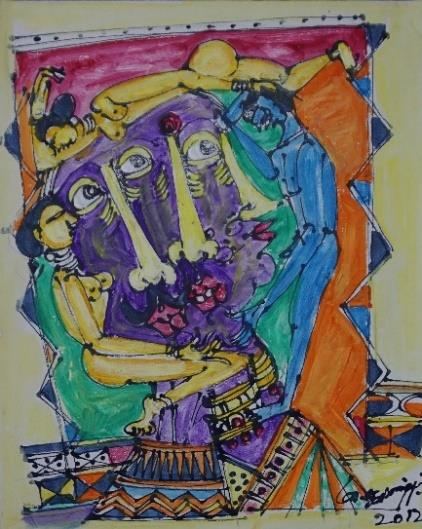 Untitled 35 by M Suriyamoorthy