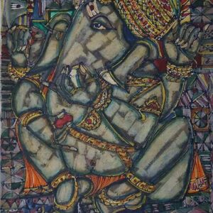 LORD GANESHA (106.5 X 86.3 CM)