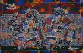 LAYERED NARRATIVES (108.8 X 164.7 CM)