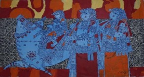 Textured Infinity (108.5 X 165.0 CM)