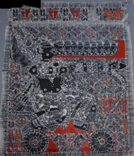 Woven Consciousness (111.3 X 106.5 CM)