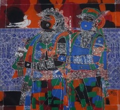 Chromatic Resonance (106.1 X 106.7 CM)