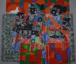 Spatial Meditation (113.5 X 144.2 CM)